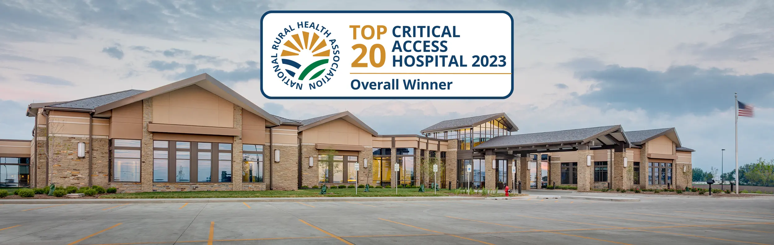 Named a Top 20 Critical Access Hospitals 2023